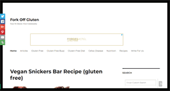 Desktop Screenshot of forkoffgluten.com